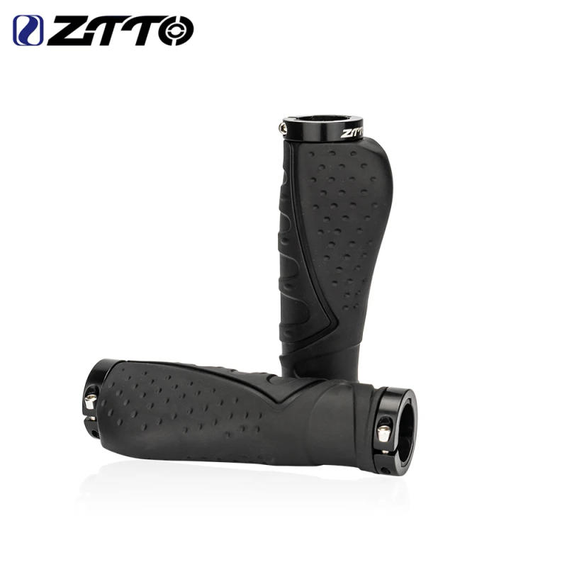 Description Picture 2 of itemZTTO Shockproof Bicycle Grips Soft Rubber Comfortable Grips MTB Bike Anti-Slip Handlebar Cover Lock On Ergonomic Handle Bar Part