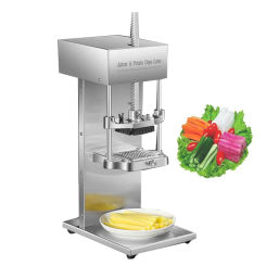 Electric Fresh Sweet Potato Chips Machine 7/9/13mm Carrot Potato Stick Strip French Fries Cutting Machine Juicer