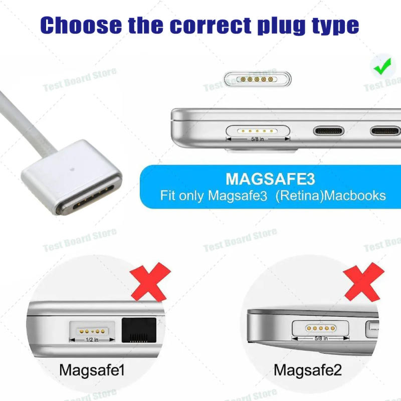 Description Picture 5 of item1piece Type-C to Magsafe3 magnetic charging wire PD140W fast charging adapter cable for Macbook Air/Pro A2442/A2485/A2681