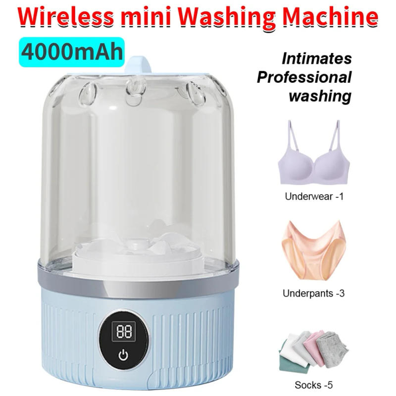 Description Picture 5 of itemAutomatic Laundry Cup with Laundry Cup Portable Washing Machine Rechargeable Mini Special Washer for Travel Home and Dormitory