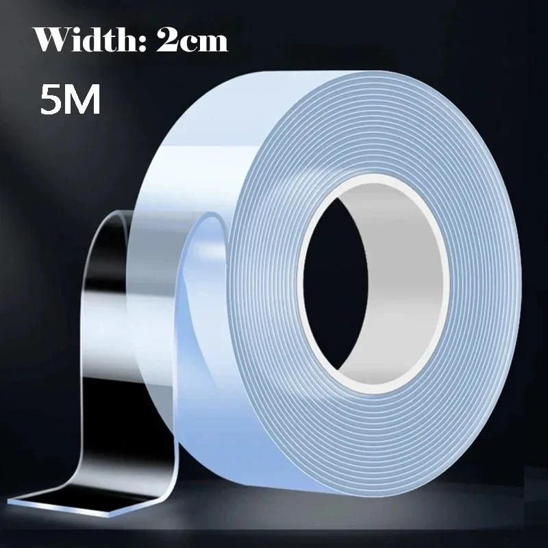 Description Picture 6 of itemVersatile Reusable Double-Sided Waterproof Adhesive Tape - Perfect for Kitchen and Bathroom Supplies