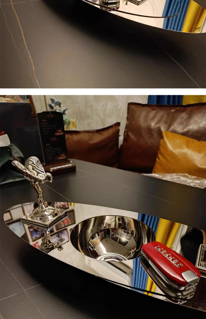 Description Picture 5 of itemPresident's ultra luxurious Rolls Royce stainless steel decorative cigar ashtray, trendy decorative ornaments