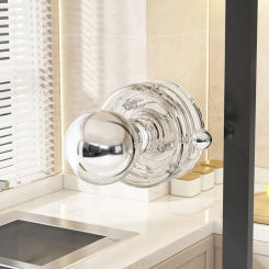 Fashion PET Suction Cup Handle Multifunctional Furniture Suction Cup Handrail Hardware Circular Cabinet Knobs Wardrobe