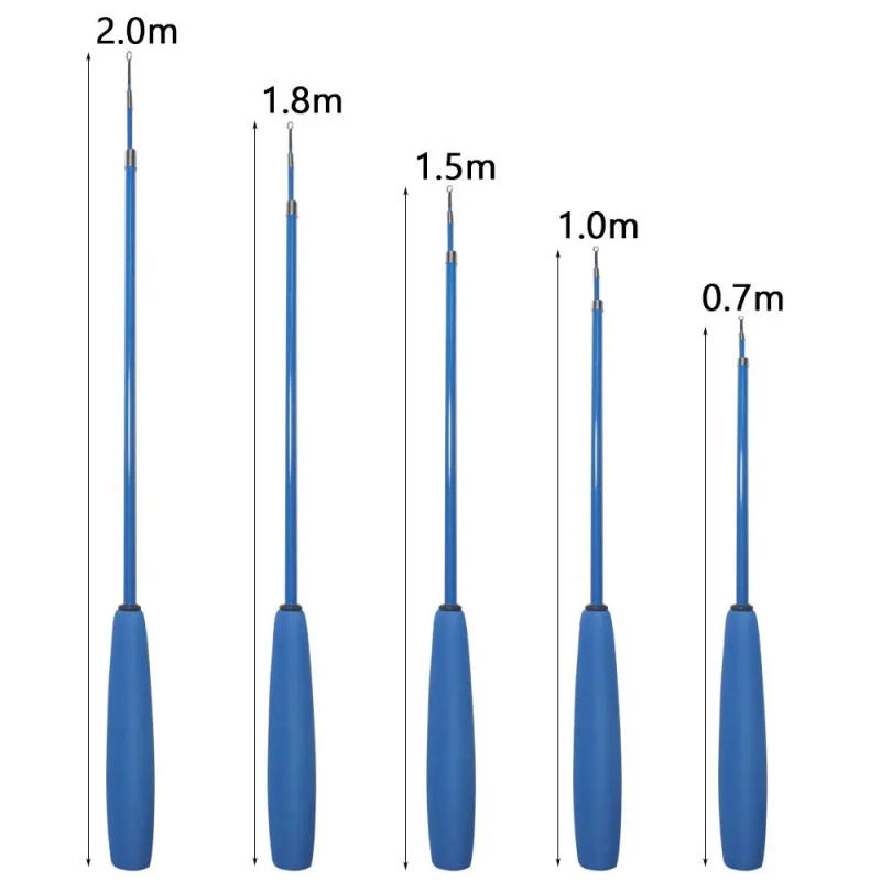 Description Picture 2 of itemTelescopic Fishing Rod Glass Fibre Fishing Pole Casting Rod Fishing Rod Reel Lure Set Hooks Feeder Rod Combo Travel Fishing Gear