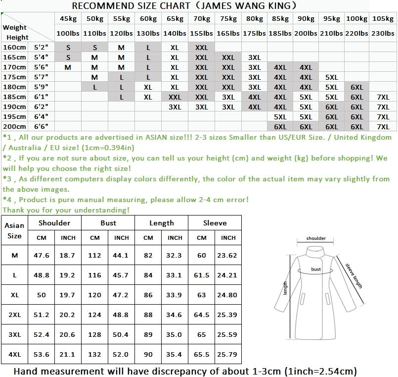 Description Picture 2 of itemMen's Fashion Casual Business Slim Solid Color Standing Collar Trench Coat Can Be Removed From The Inner Liner in The Long Coat