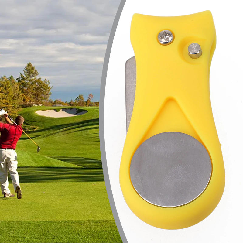 Description Picture 3 of item1pc Golf Divot Repair Tool With Ball Marker Pitch Mark Fork Golf Pitchfork Hot Sale Golf Accessories Putting Fork Golf Training