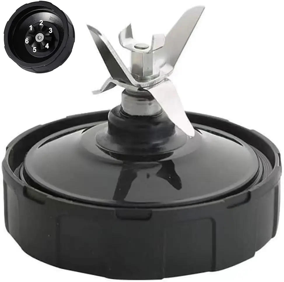 Description Picture 2 of item6-Fins Male Blender Blade Replacement For Nutri Ninja Blender BL450 BL451 BL454 BL455 BL480 BL481 BL482 Juicer Case Mixer Parts