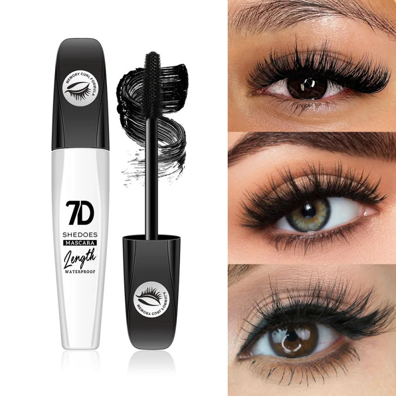 Description Picture 2 of item7D mascara waterproof and easy to remove makeup, no smudging and no makeup removal, slender and curled thick mascara