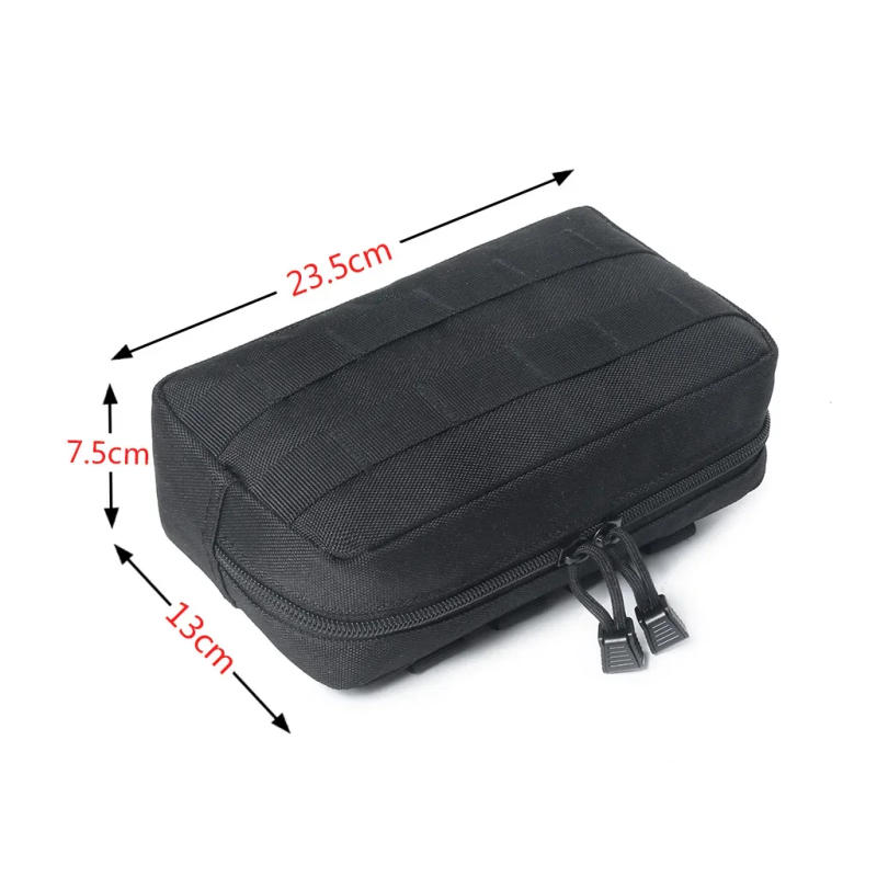 Description Picture 4 of itemMolle EDC Tool Pouch Airsoft Vest Dump Drop Pouches Outdoor Sports Fishing Camping Hunting Hiking Accessories Waist Bag