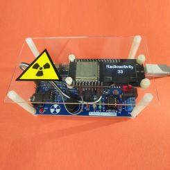 DIY Assembled Geiger Counters Kit Geiger Counter Module Miller Tube GM Tube Nuclear Radiation Detector With Sound Light Alarm