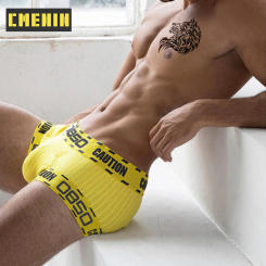 CMENIN Free Shipping Cotton Boxer Man's Underwear men Low waist Men's Underpants Boxershorts Men Lingeries Penis BS3104