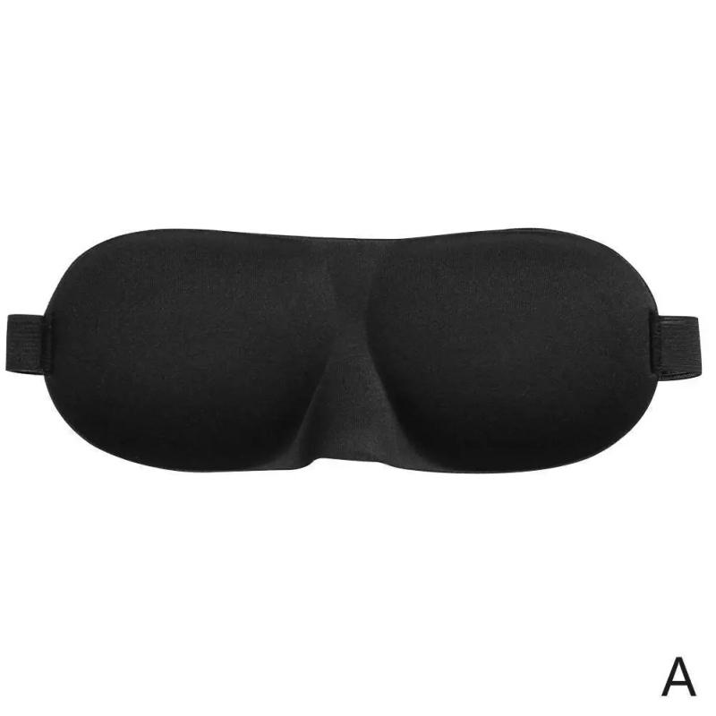 Description Picture 2 of item3D Sleep Mask Sleeping Shade Eye Mask Eyeshade Cover Shade Eye Patch Soft Portable Blindfold Eyepatch Eye Patch For Lazy Eye