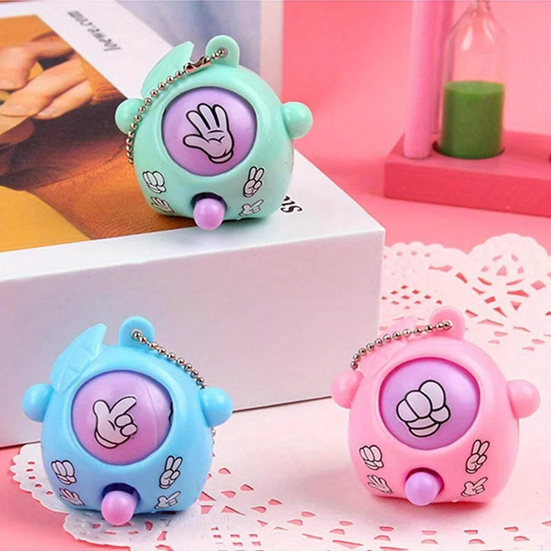 Description Picture 6 of itemMini Rock-paper-scissors Keychain Pendant Toys for Kids Birthday Party Favors Goodie Bag Wedding Baby Shower Gifts