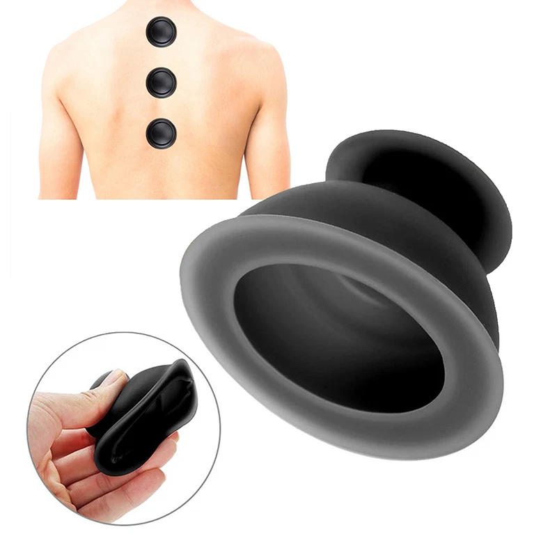 Description Picture 5 of itemVacuum Cans Anti Cellulite Suction Cups Silicone Vacuum Cupping Cup Body Massage Jars Guasha Body Massage Tools Chinese Therapy