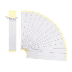 15Pcs Golf Grip Tape Pre Cut Solvent Activated Easy to Peel 2" x 10" Grip Tape Strips for Regripping Golf Clubs Iron Wood Putter