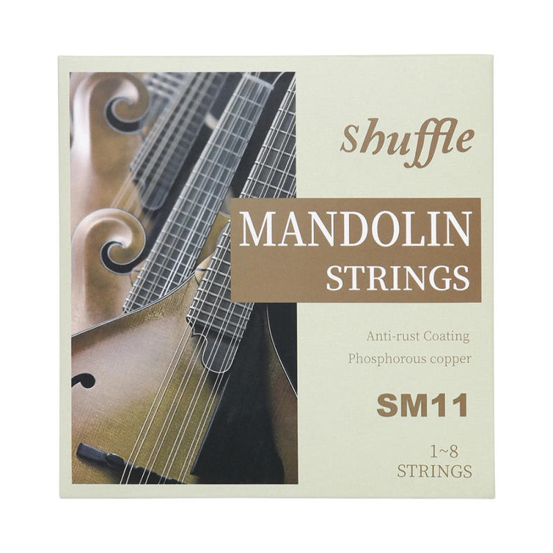 Description Picture 6 of item1set Mandolin String Professional 8pcs/Set Mandolin String Pack Light Full 8 String Set G D A E Model Guitar Accessories