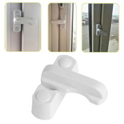 5PCS Plastic+Stainless Steel+Zinc Alloy UPVC Child Safe Security Window Door Sash Lock Safety Lever Handle Sweep