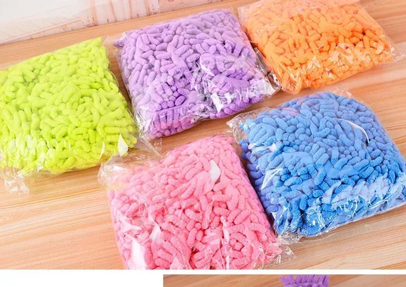 Description Picture 4 of itemFloor Dust Microfiber Cleaning Slipper Lazy Shoes Cover Mop Slipper Home Cloth Clean Shoe Cover Mophead Overshoes Cleaning Tools