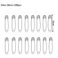 Silver 36mm x100pcs