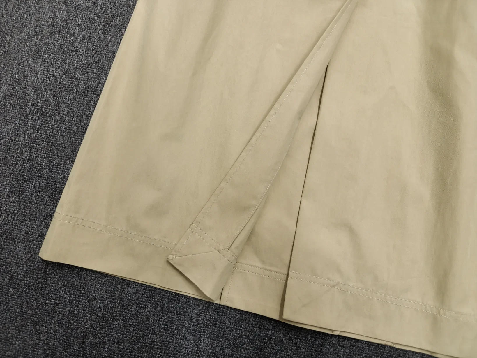 Description Picture 6 of itemLUXURY TT@ Trench Coat Women's 2024 Spring and Winter New Style High-end Single Breasted Waistband Long Jacket