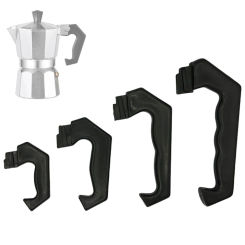 Moka Pot Replacement Handle For 1 2 3 6 9 12 Cups Moka Coffee Pot Handle Accessories Black Plastic Handle