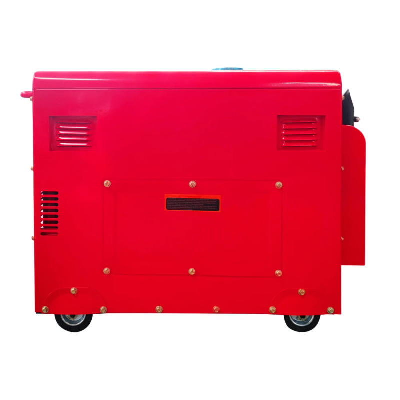 Description Picture 5 of itemSuper Silent Diesel Generator 7.5 kVA Generator 5.0kW Portable Diesel Generator Electric Start