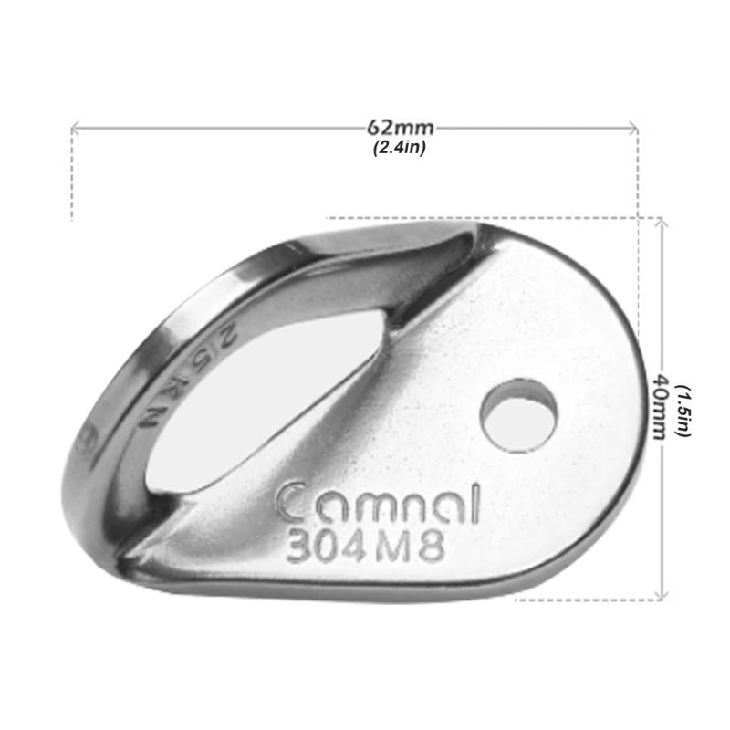 Description Picture 4 of itemM8 M10 Rock Climbing Anchors Hanger Bolt Trees Climb Ropes Survival Tools Camping Accessories Emergency Supplies for Hiking