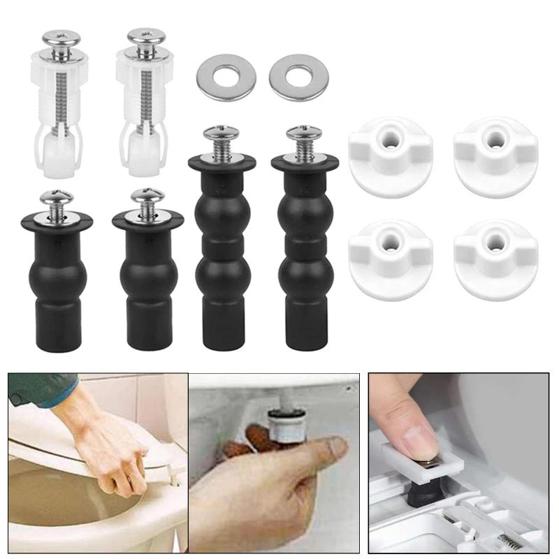 Description Picture 4 of itemUniversal Screw Toilet Toilet Seat Toilet Parts Toilet Seat Installation Rubber Spreader Bolts Expansion Screws Toilet Seat