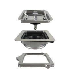 Square Garbage Disposer Food Waste Disposer Adapter Sink Disposal Stopper
