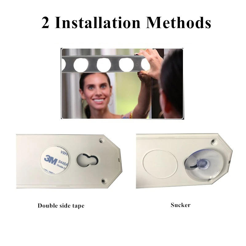 Description Picture 4 of itemMakeup Mirror Dimmable LED Light Bulbs Vanity Lights USB Bathroom Dressing Table Lighting for Mirror Light