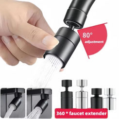 2 Modes 360° Rotary Kitchen Faucet Spray Head Filter washbasin Splash proof Adapter Kitchen Sink Faucet Aerator M22/M24 Thread