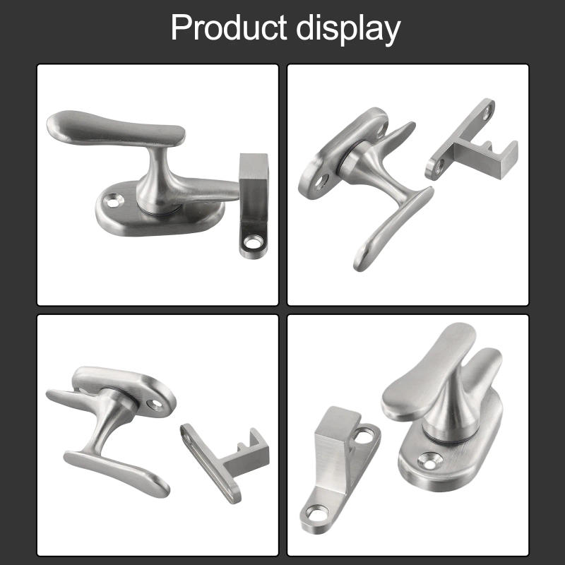 Description Picture 5 of itemStainless Steel Door Bolts Anti-corrosion Handle Pull Wood Casement Latch Bathroom Door Lock Latch Home Door Hardware Parts