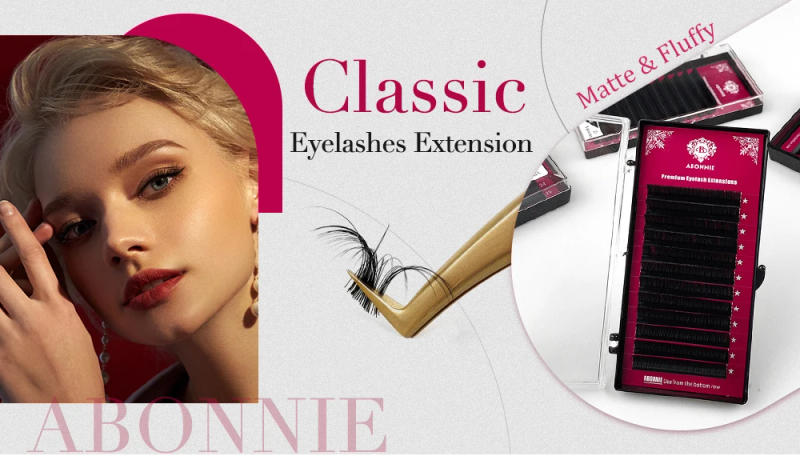 Description Picture 2 of itemAbonnie 12Rows Faux Lash Individual Eyelash Extension Lashes Maquiagem Cilios for Professionals Soft Natural Eyelash Extension