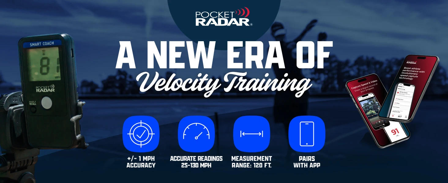 Description Picture 2 of itemSmart Coach Speed Gun for Baseball, Hockey, Softball - Accurate Pitching & Sports Speed Measurement