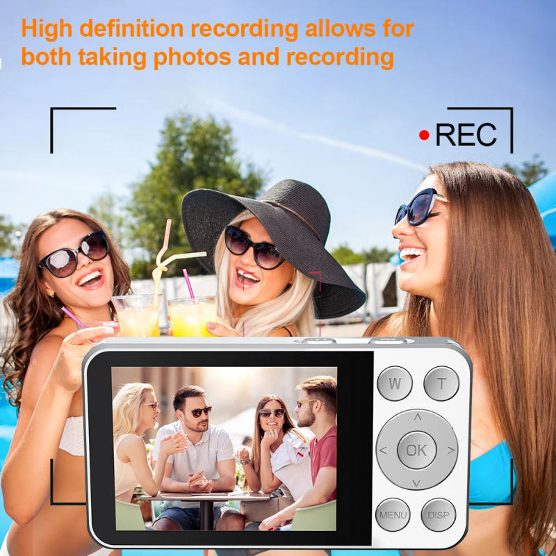 Description Picture 2 of itemVandlion A56  4K 30FPS Digital HD Camera Fill Light Type-C 2000mAh Long Battery Life Multi Filter Camcorder for Children Record