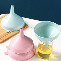 Kitchen Funnel For Oil Filling Bottles Colorful Large Liquid Plastic Funnel Oil Funnel Dispenser Funnel Transfer Easy to Clean