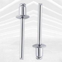 50pcs Open End Rivets Aluminum Decoration Pull Nail 2.4mm/3.2mm/4mm/4.8mm Lightweight Corrosion-resistant for DIY Accessories