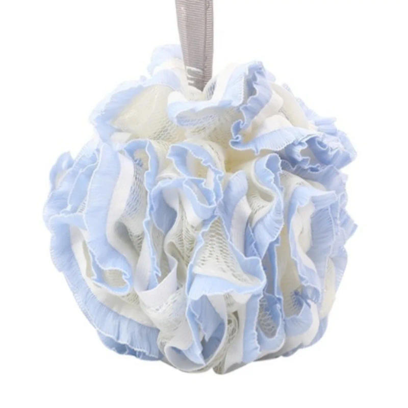 Description Picture 6 of itemShower Mesh Sponge Bath Puff Soft Lace Sponge Bath Ball for Shower Rub Shower Body Wash Scrubber Durable Massage Bath Tool