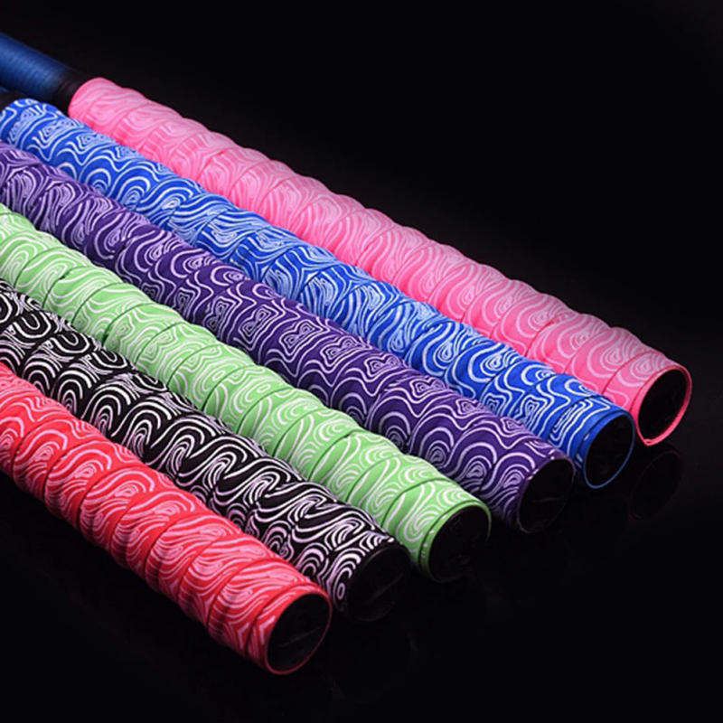 Description Picture 5 of itemAnti-Slip Tennis Badminton Squash Racquet Over Grip Tape Overgrip Sweatband Bicycle Handle Insulation Protect Racket Grip Band