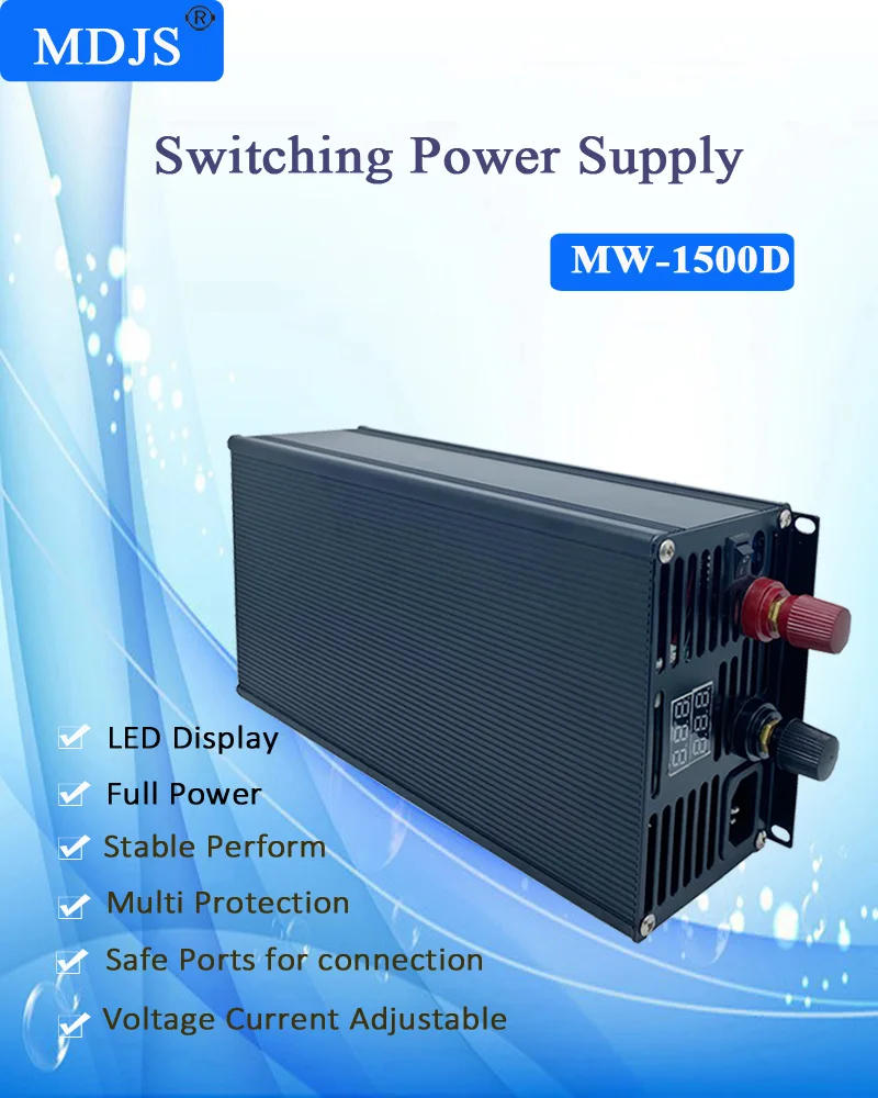 Description Picture 2 of itemAC to DC 12V 24V 36V 48V 60V 25A 1500W Switching Power Supply Drive Transformer for CNC Motor Charging Battery SMPS 1500W