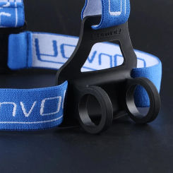 Convoy Flashlight Headband Head Strap Head Belt 18650 Mount Holder for H1 H2 H3 Headlamp Headlight Diameter 22-35mm