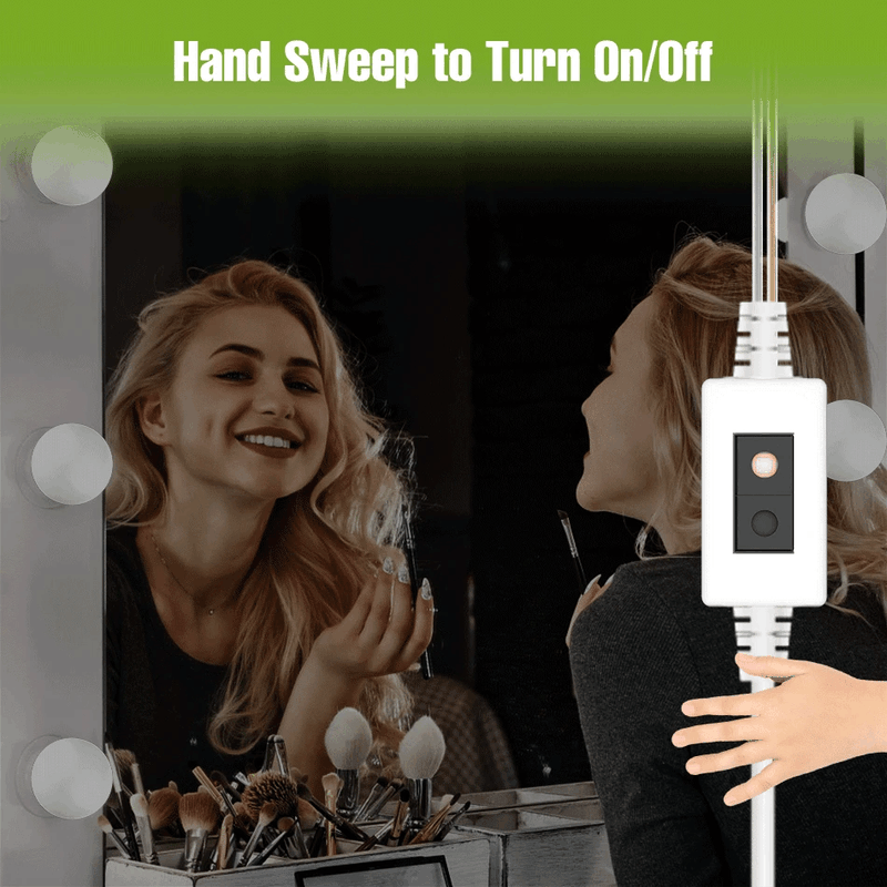 Description Picture 6 of itemLED Makeup Mirror Vanity Light Bulb Dressing Table Lamp Dimmable Bedroom Decoration Bathroom Cosmetic Mirrors Fill Lighting DC5V