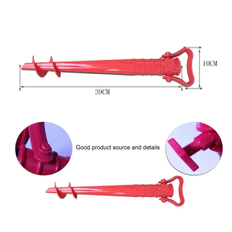 Description Picture 4 of itemSun Beach Fishing Stand Rain Gear Garden Patio Parasol Ground Anchor Spike Umbrella Stretch Stand Holder 1 Pcs
