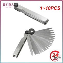 1~10PCS Blades Feeler Gauge Thickness Gauges Measurment Tool Gap Wedge for Engine Valve Adjustment 0.02-1mm Percision Measuring