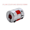 8mm x 10mm Flexible Plum Shaft Coupling CNC Stepper Motor Encoder Coupler Flexible Plum Coupling Encoder Plum Shaft Coupling