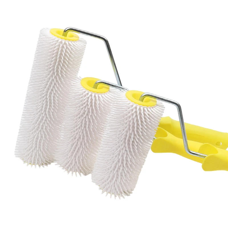 Description Picture 2 of item1PCS Spike Roller, Latex Floor Self Compound Roller Leveling Screed Spiked Roller Paint Brush Roller
