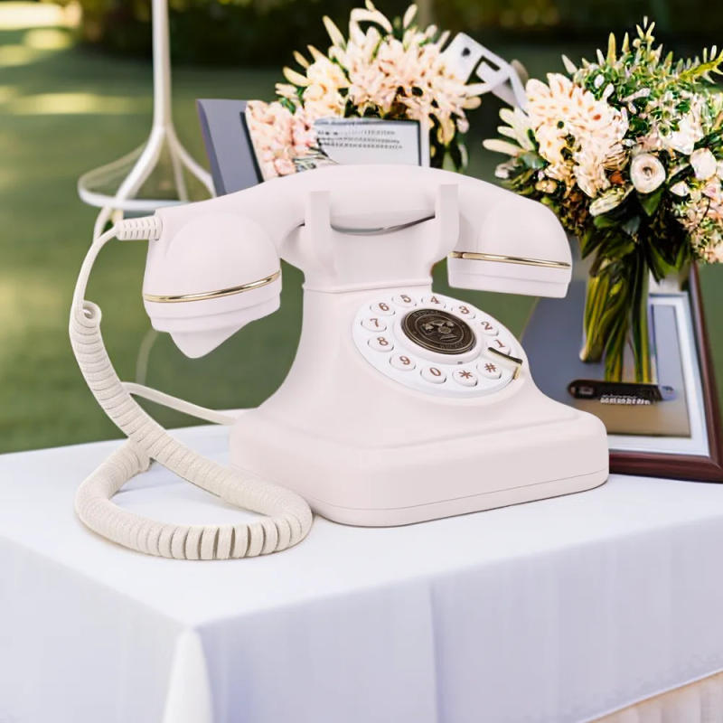 Description Picture 6 of itemAudio Guestbook Telephone Wedding Phone For Party Gathering Audio Guest Book Telephone DIY Original Guestbook Message Recording