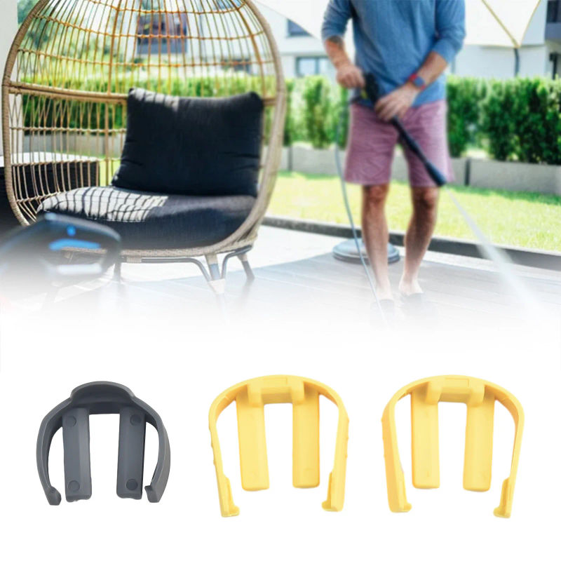 Description Picture 2 of item3 Pcs C Yellow Clips Connector Replacement For Karcher K2 K3 K7 Car Home Pressure Power Washer Trigger Household Cleaning Tools