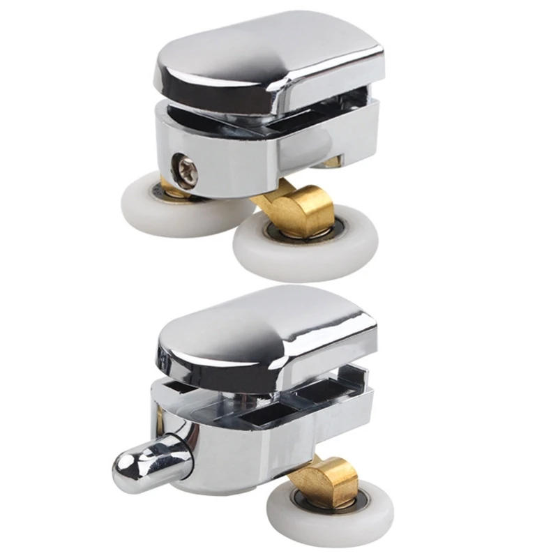 Description Picture 6 of itemAdjustable Cabins Pulley Rollers Shower Door Wheels Nylon Upper Bottom Rollers