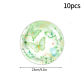 9in plate green